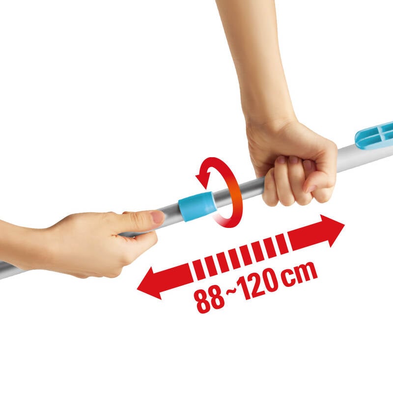 Cây Lau Kính Extendable Squeegee Locknlock, 240x880 - 1200mm - ETM418, , large image number null